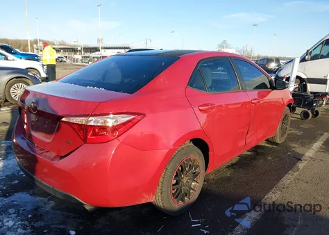 2018 Toyota Corolla Le from USA, damaged, VIN 2T1BURHE0JC040992